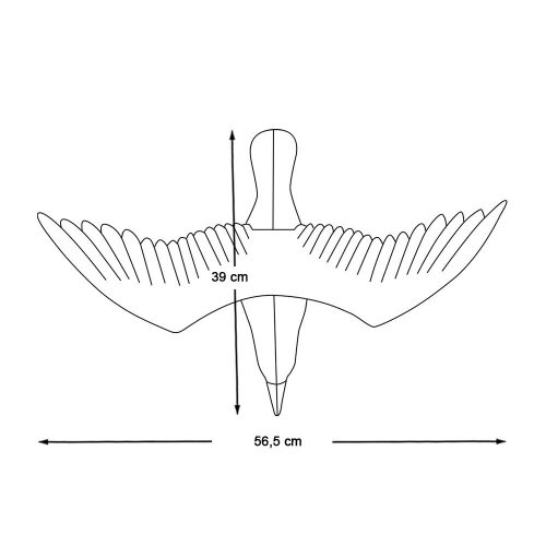 Felfüggeszthető madárijesztő