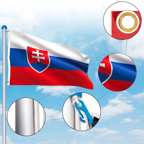 Szlovák zászló 90*150cm