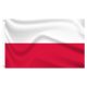 Lengyel zászló, 90*150cm