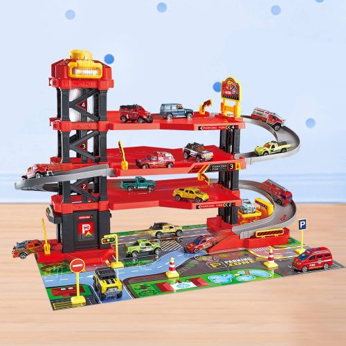 Játék tűzoltó garázs