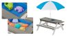 3 az 1-ben gyerek piknikasztal, napernyővel