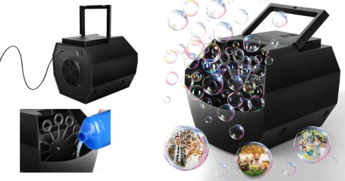 Elektromos buborékfújó gép