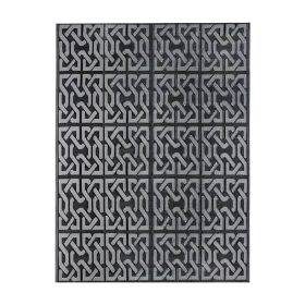 Kültéri szőnyeg, 2 oldalas, 180 x 120 cm, szürke