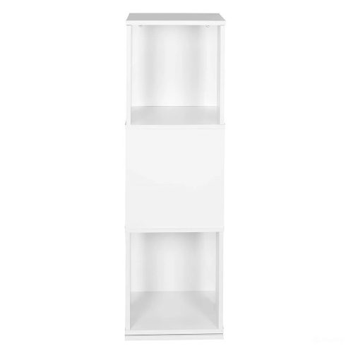 Forgó könyvespolc, 34x34x108 cm, fehér