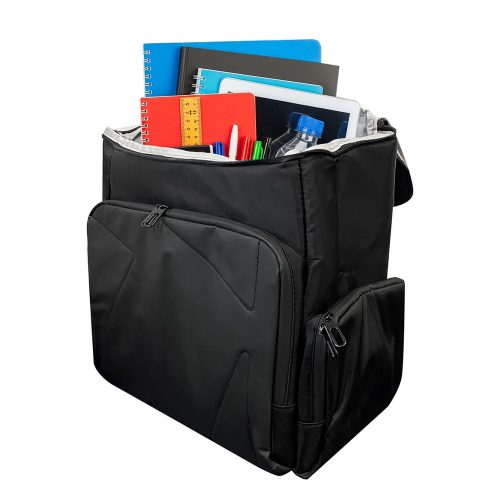 Hátizsák, fekete 43x25x42cm