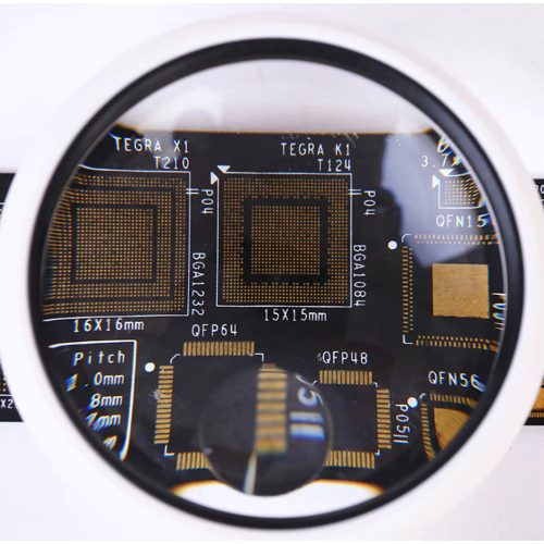 Paneltartó (harmadik kéz) LED-es nagyítóval, 2 db csipesszel, pákatartóval