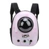 Kisállathordozó hátizsák, rózsaszín cicás