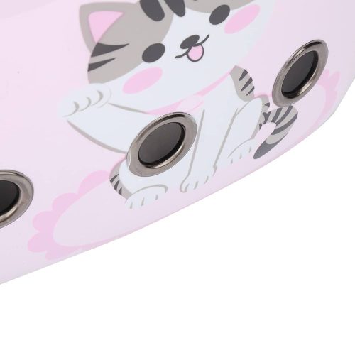 Kisállathordozó hátizsák, rózsaszín cicás