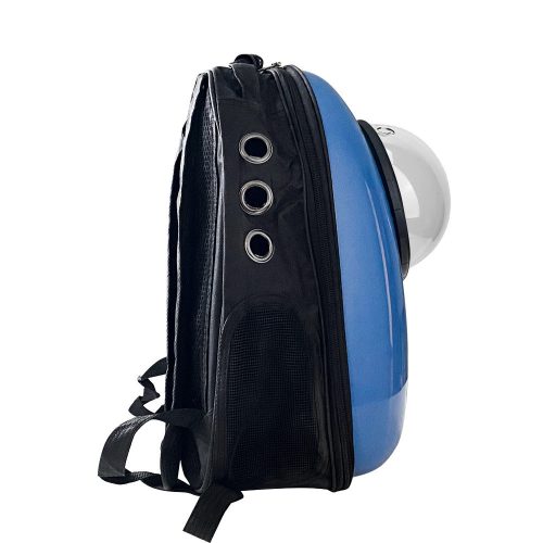 Kisállathordozó hátizsák, kék
