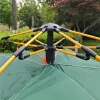 3 személyes sátor 2x2x1,35m, zöld