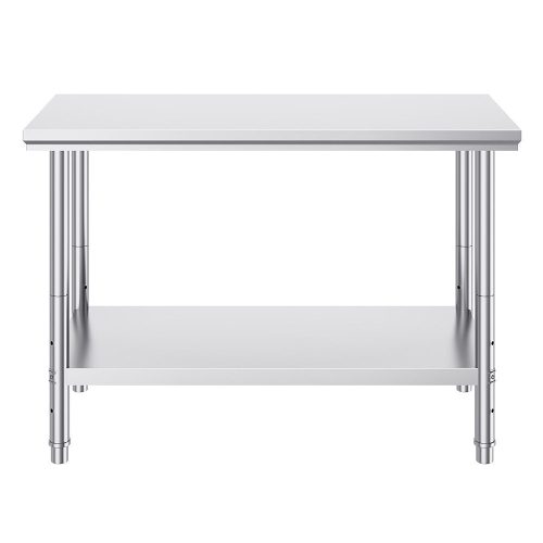 Rozsdamentes acél konyhai asztal