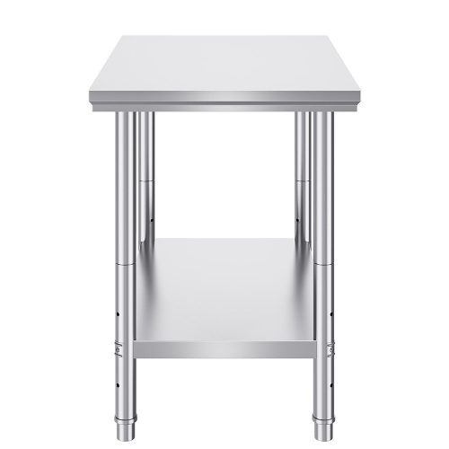 Rozsdamentes acél konyhai asztal