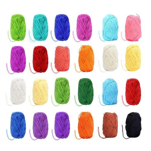 Akril horgolófonal 24 db