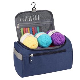 Horgoló készlet felakasztható táskában