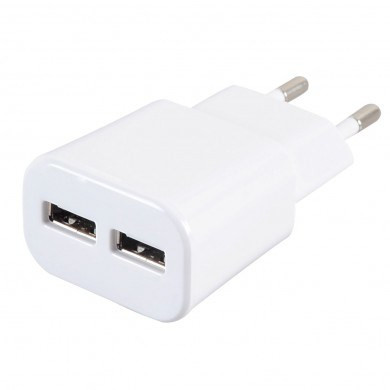 iBox C-32 DUAL USB hálózati adapter, 2 portos (5V/2000mA)