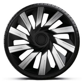   15"-os Tecna Silver-Black dísztárcsa garnitúra (4darab)