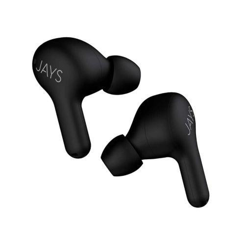 Jays T-Seven Earphone Bluetooth, BT 5.0, Active Noise Cancelling, TWS, Black EU
