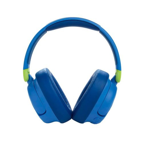 JBL JR460NC Bluetooth Wireless On-Ear Headphones for Kids with Noise Cancellation, Blue EU