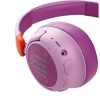 JBL JR460NC Bluetooth Wireless On-Ear Headphones for Kids with Noise Cancellation, Pink EU