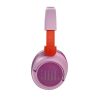 JBL JR460NC Bluetooth Wireless On-Ear Headphones for Kids with Noise Cancellation, Pink EU