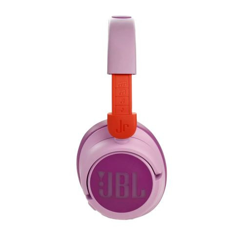 JBL JR460NC Bluetooth Wireless On-Ear Headphones for Kids with Noise Cancellation, Pink EU