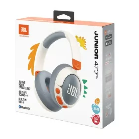   JBL JR470NC vezeték nélküli Bluetooth gyerek fejhallgató, fehér EU