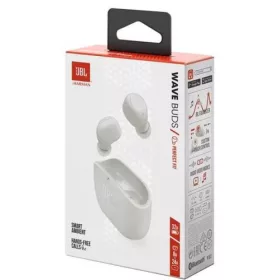   JBL Wave Buds TWS vezeték nélküli Bluetooth fülhallgató, fehér EU