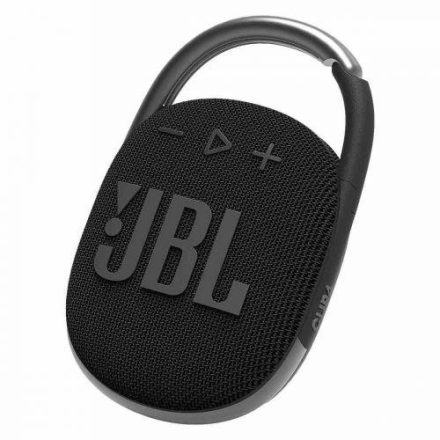 JBL Clip 4 hordozható hangszóró, Bluetooth, IP67, 10H, Fekete (JBLCLIP4BLK)