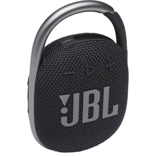 JBL Clip 4 hordozható hangszóró, Bluetooth, IP67, 10H, Fekete (JBLCLIP4BLK)