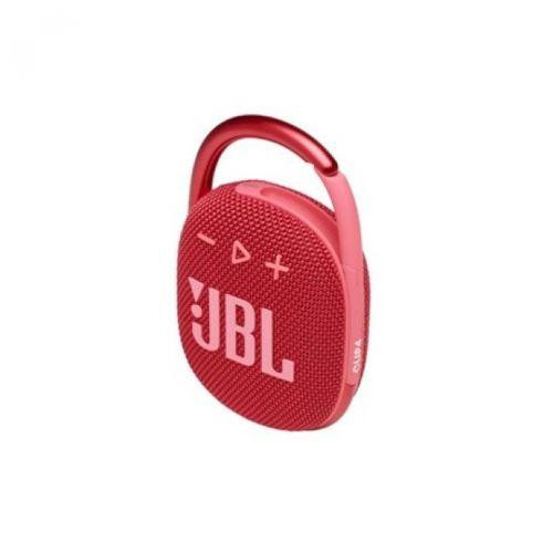 JBL Clip 4 hordozható hangszóró, Bluetooth, IP67, 10H, Vörös (JBLCLIP4RED)