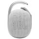 JBL Clip 4 hordozható hangszóró, Bluetooth, IP67, 10H, FEHÉR (JBLCLIP4WHT)