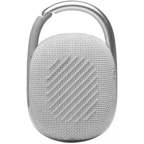 JBL Clip 4 hordozható hangszóró, Bluetooth, IP67, 10H, FEHÉR (JBLCLIP4WHT)
