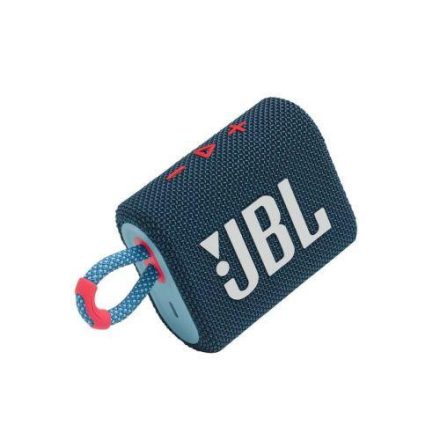 JBL Go 3 Bluetooth vezeték nélküli hordozható hangszóró kék/rózsaszín EU