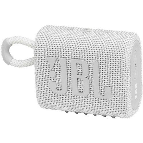 JBL GO 3 hordozható bluetooth hangszóró Fehér