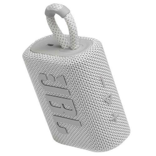 JBL GO 3 hordozható bluetooth hangszóró Fehér