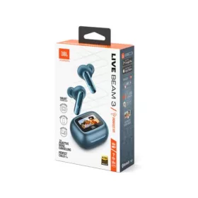   JBL Live Beam 3 TWS vezeték nélküli Bluetooth fülhallgató, kék EU