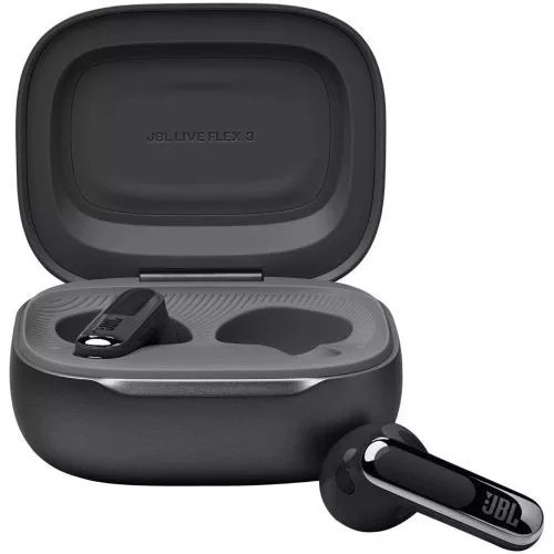 JBL Live Flex 3 TWS vezeték nélküli Bluetooth fülhallgató, fekete EU