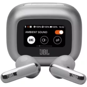   JBL Live Flex 3 TWS vezeték nélküli Bluetooth fülhallgató, ezüst EU