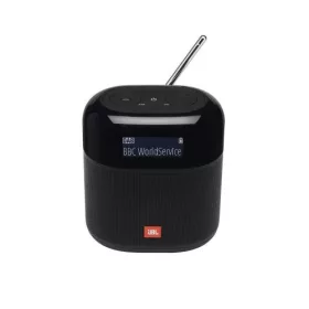   JBL Tuner XL hordozható Bluetooth hangszóró FM/DAB/DAB+ rádióval, fekete EU
