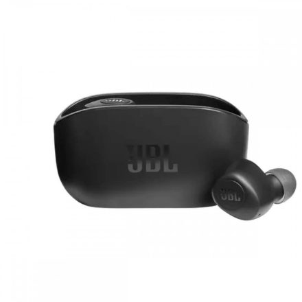 JBL Vibe 100 TWS vezeték nélküli Bluetooth fülhallgató, fekete EU