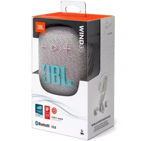   JBL Wind 3S hordozható Bluetooth hangszóró kerékpárra, szürke EU - csak a doboz sérült