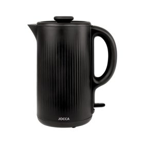   JOCCA 2525 Fekete elektromos vízforraló 1.8L Rozsdamentes acél 1500W