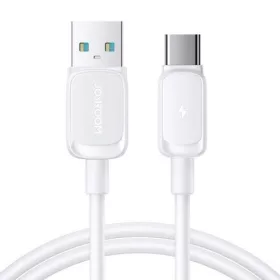   Joyroom USB - Type-C Cable Multi-Color Series A14, 480mb/s, 3A, 1.2m, White (S-AC027A141W)
