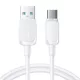 Joyroom USB - Type-C Cable Multi-Color Series A14, 480mb/s, 3A, 1.2m, White (S-AC027A141W)