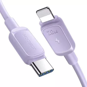  Joyroom Type-C - Lightning Cable Multi-Color Series A14, 480mb/s, 20W, 1.2m, Purple (S-CL020A11P)
