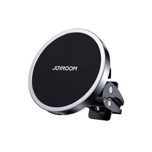 Joyroom Car Mount Wireless Charger MagSafe Clamp Holder (Air Outlet Verison) 4.5-6.7 inch, 15W, Black (JR-ZS240-AIR)