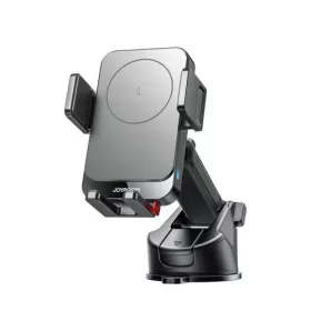   Joyroom Car Mount Magnetic Wireless Charger (Dasboard Version) 68 – 95 mm, 15W Max, with USB to Type-C cable (1m), Black (JR-ZS241S)