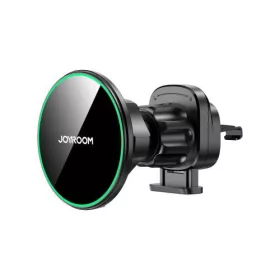   Joyroom Car Mount Magnetic Wireless Charger (Air Outlet Version) 4.7 - 6.8 inch, PD 15W, Qi2, Black (JR-ZS412)