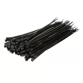 Logilink kábelkötegelő 150mm 100 db fekete (KAB0002B)