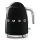 Smeg vízforraló 50-es évek design (fekete) KLF03BLEU